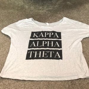Sorority Cropped Tshirt